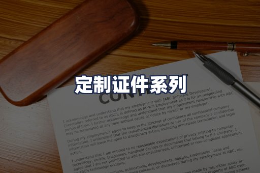 定制证件系列